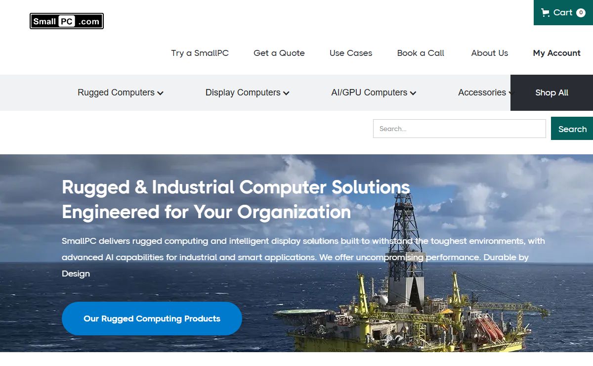 Rugged Waterproof Computers & Industrial PC Solutions | SmallPC.com