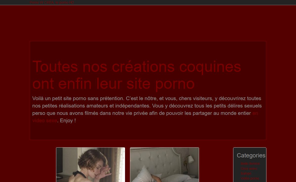 La porno HD à vos pieds !