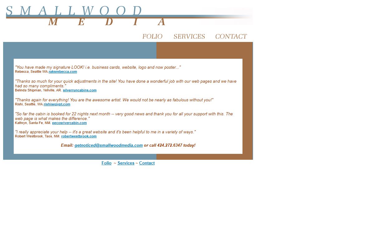Smallwood Media design, branding, and promotional services