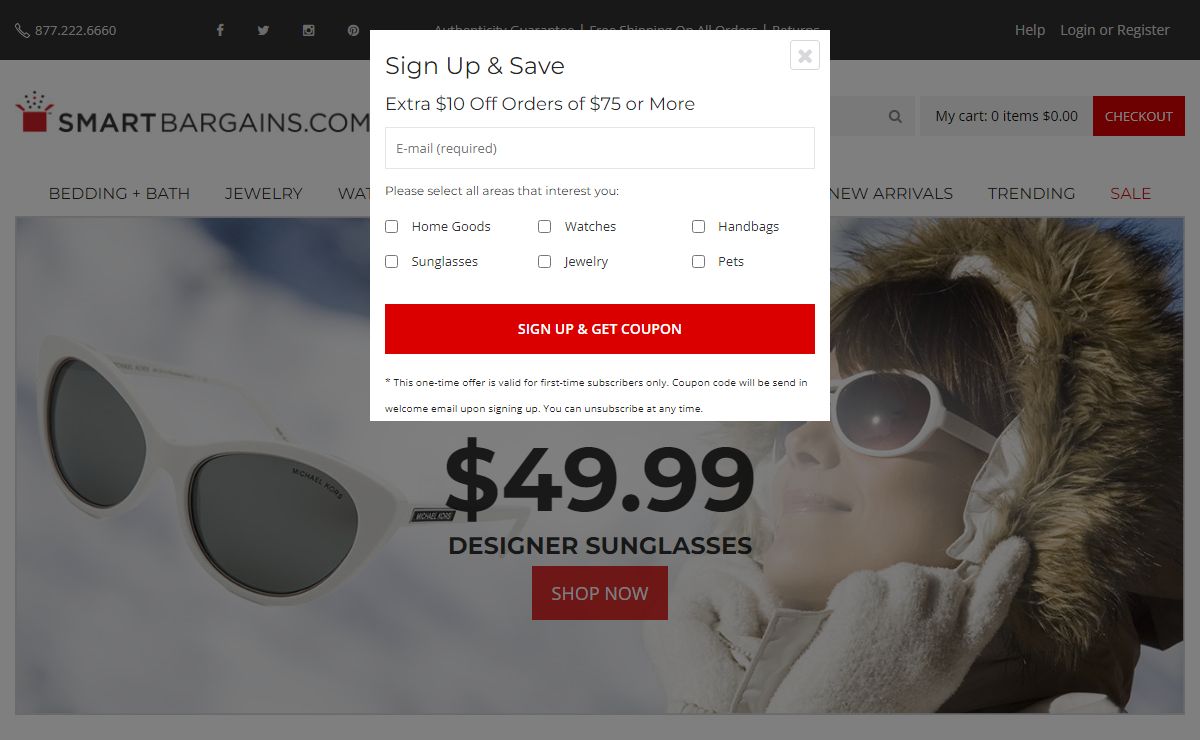 Designer Brand Names | Online Discount Shopping - Smart Bargains