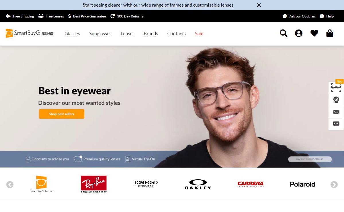 Glasses | Buy Glasses Online | SmartBuyGlasses ZA