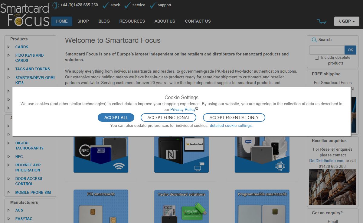 Home - Smartcard Focus