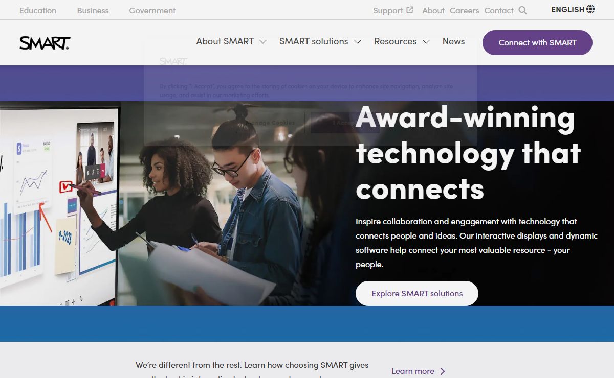 Interactive displays and collaboration software | SMART Technologies