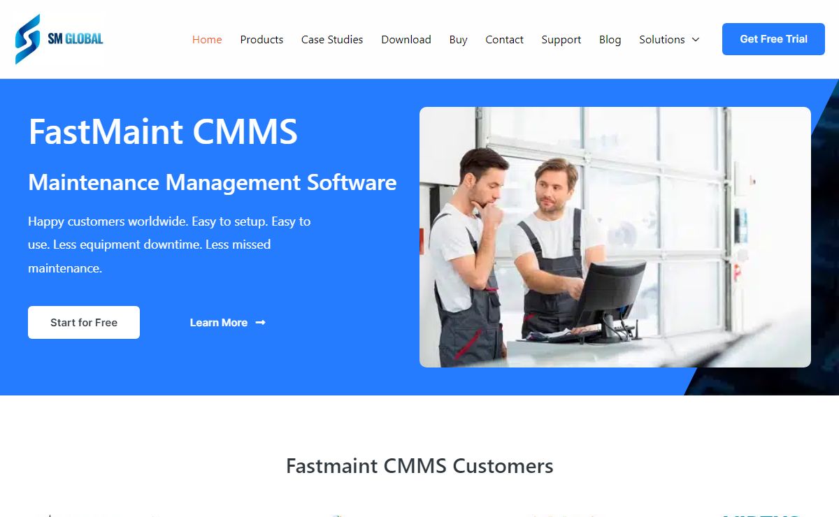 FastMaint CMMS Maintenance Management Software
