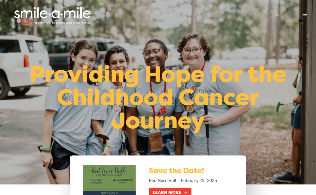 Smile-A-Mile - Providing Hope For the Childhood Cancer Journey