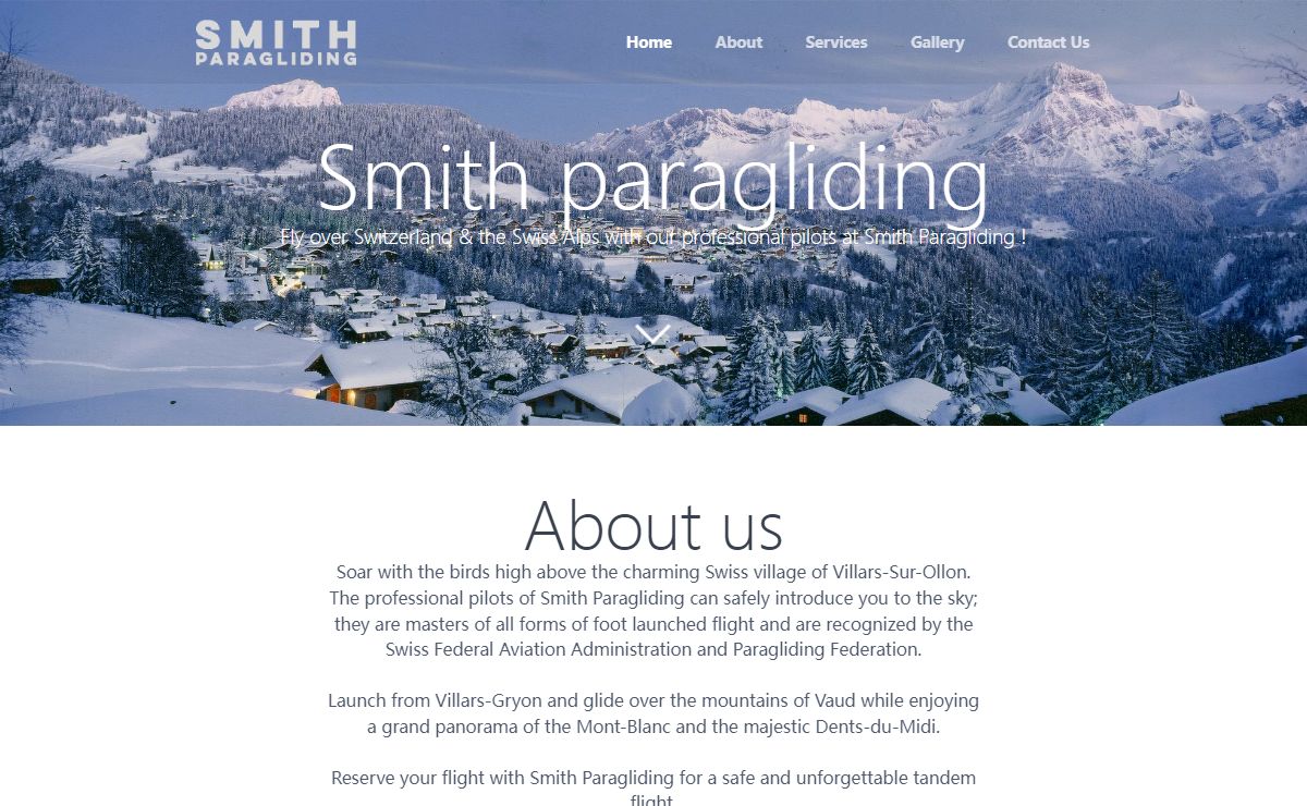 Home | Smith Paragliding