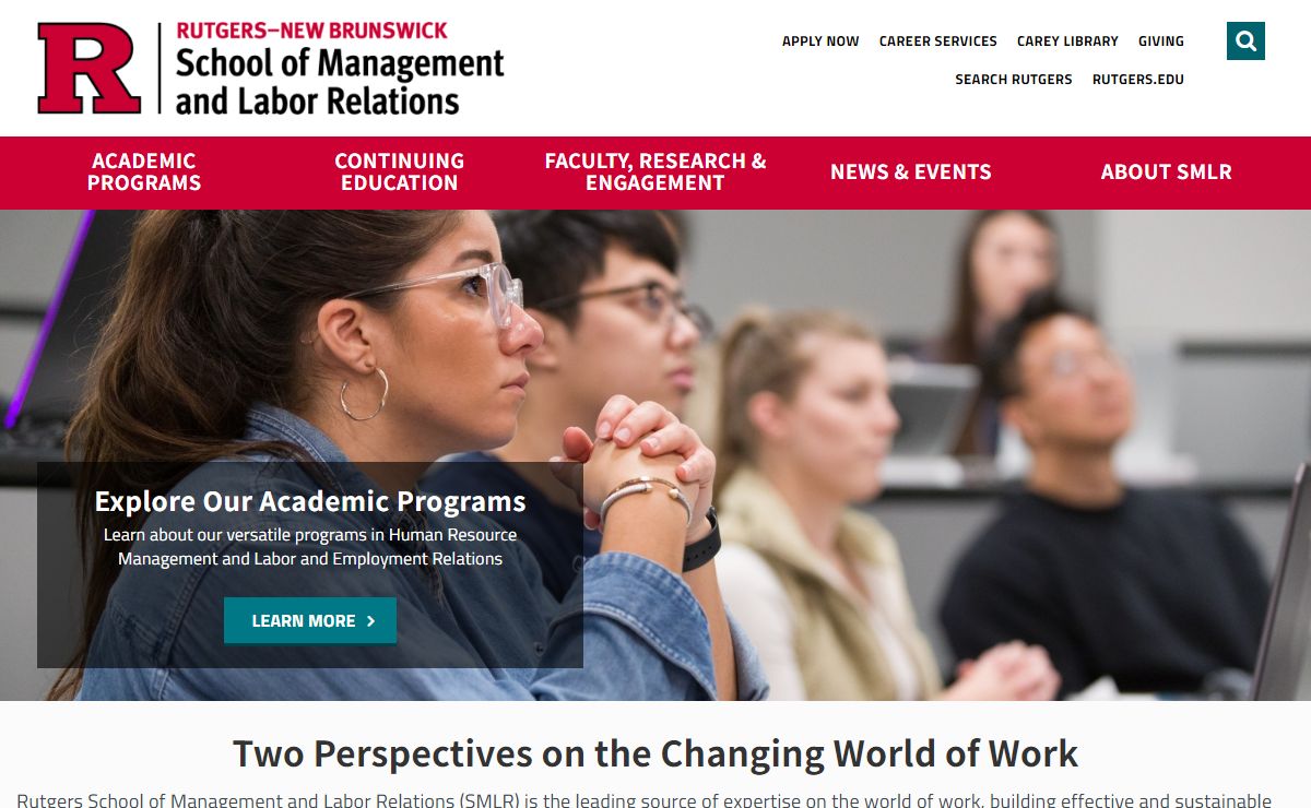 Rutgers School of Management and Labor Relations |