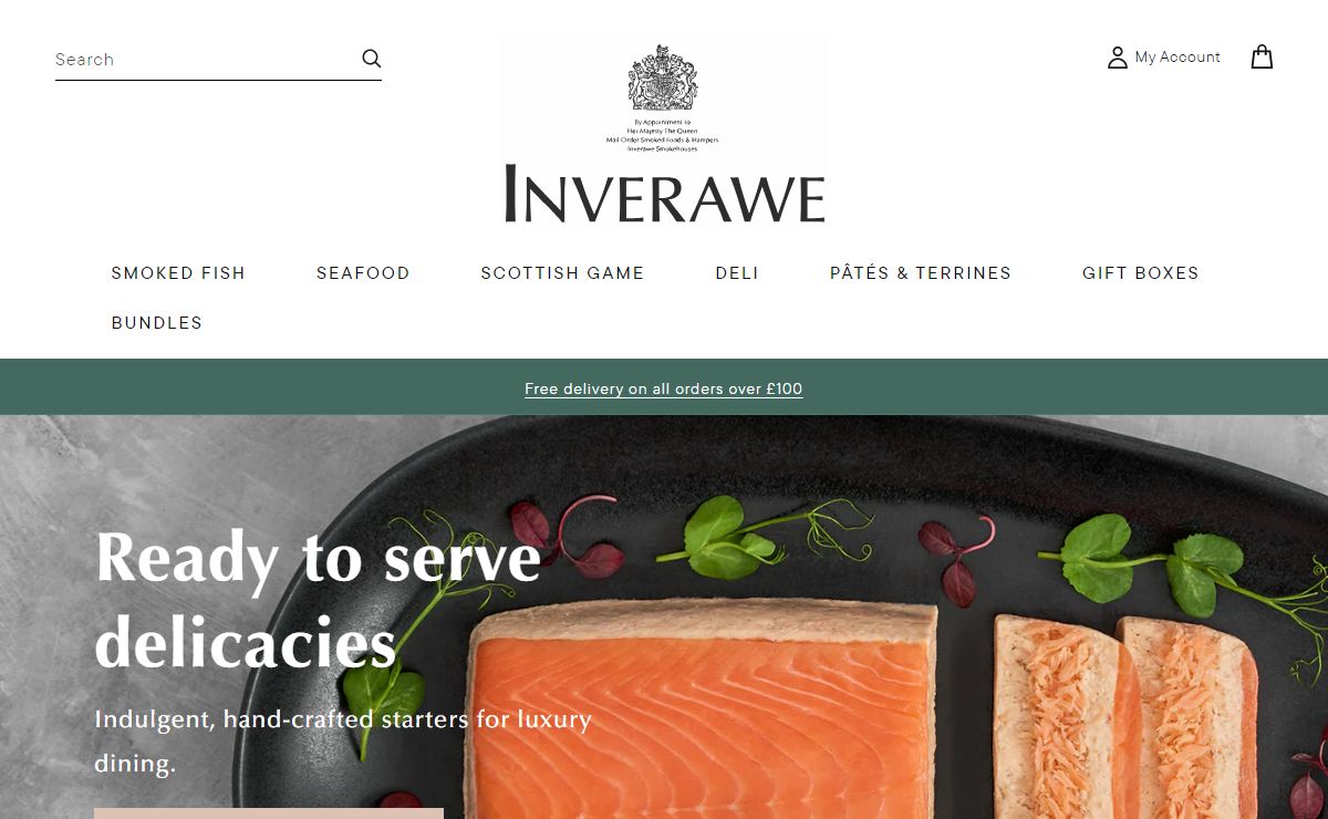 Inverawe Scottish Smoked Salmon