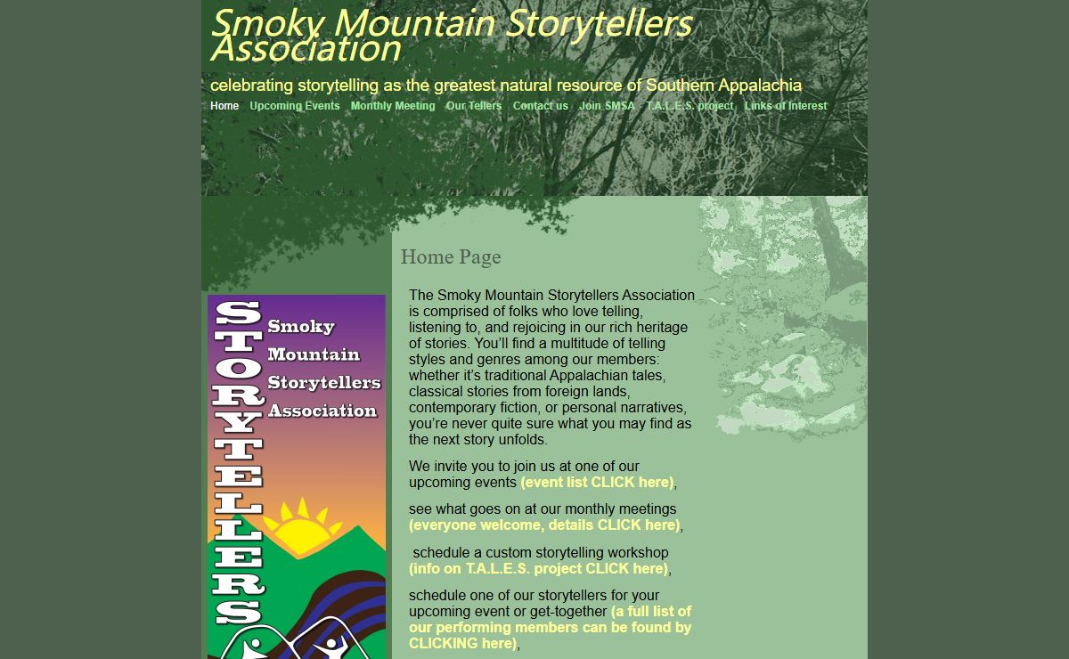Home Page | Smoky Mountain Storytellers Association