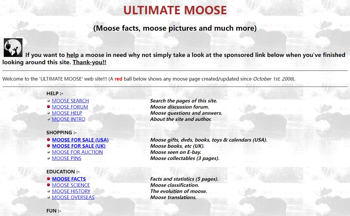 ULTIMATE MOOSE