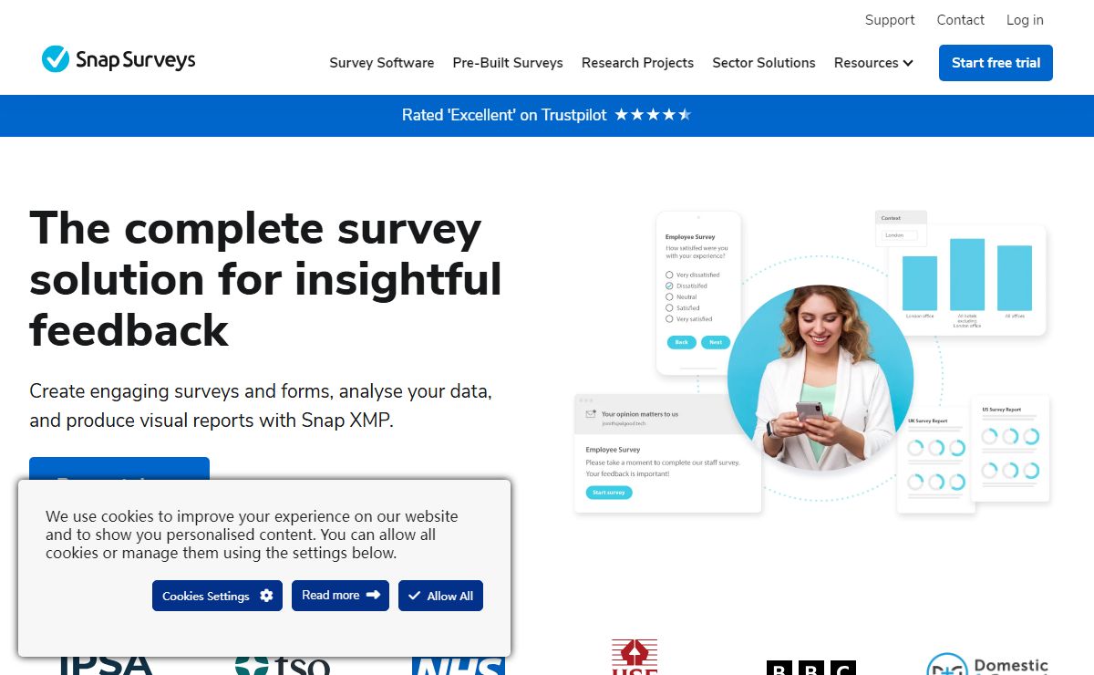 Snap Surveys: The Complete Survey Solution