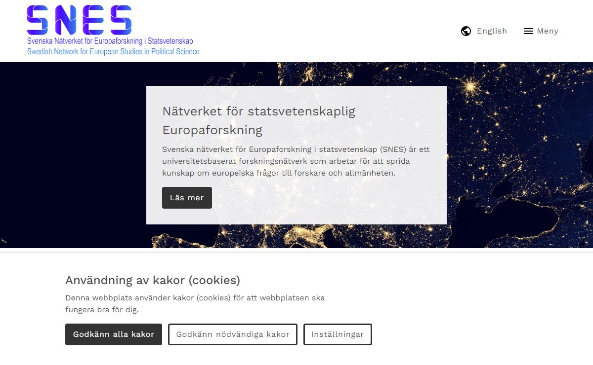 Svenska nätverket för Europaforskning i statsvetenskap