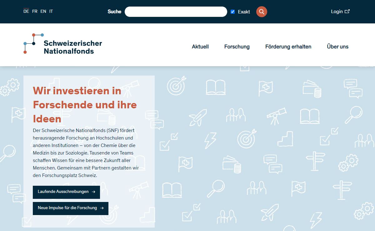 Schweizerischer Nationalfonds (SNF)