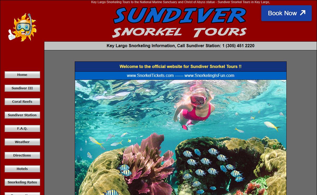 Key Largo Snorkeling Tours with Sundiver Snorkel Tours in Key Largo