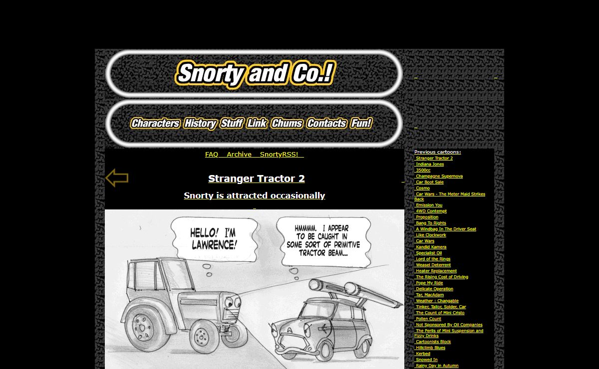 Snorty And Co. - Latest Cartoon