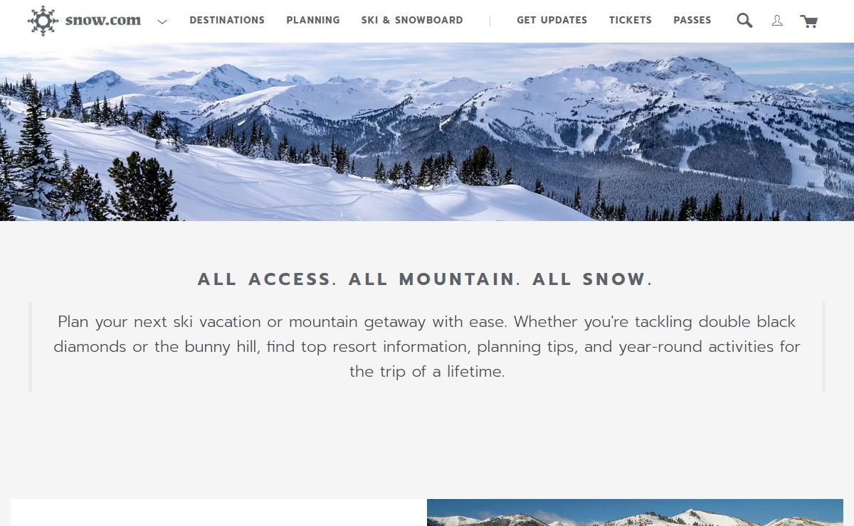 Ski Resort Vacations | Snow.com