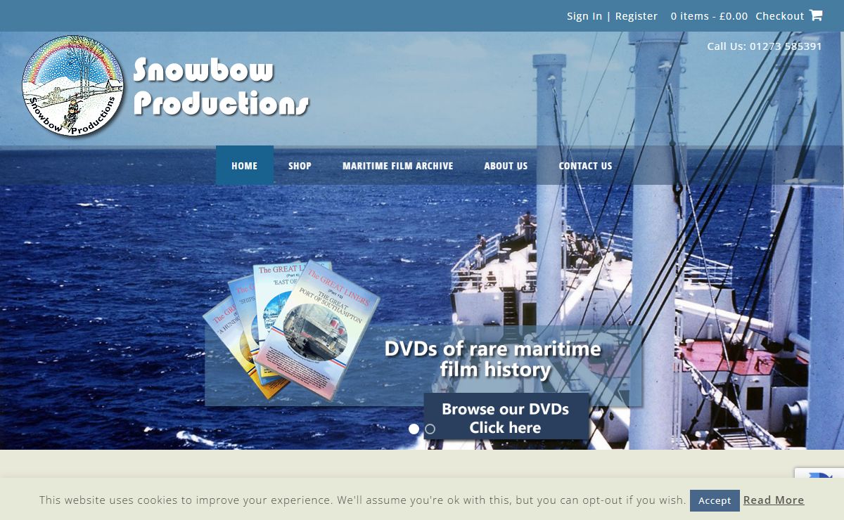 Home - Snowbow Productions Maritime Film Archive