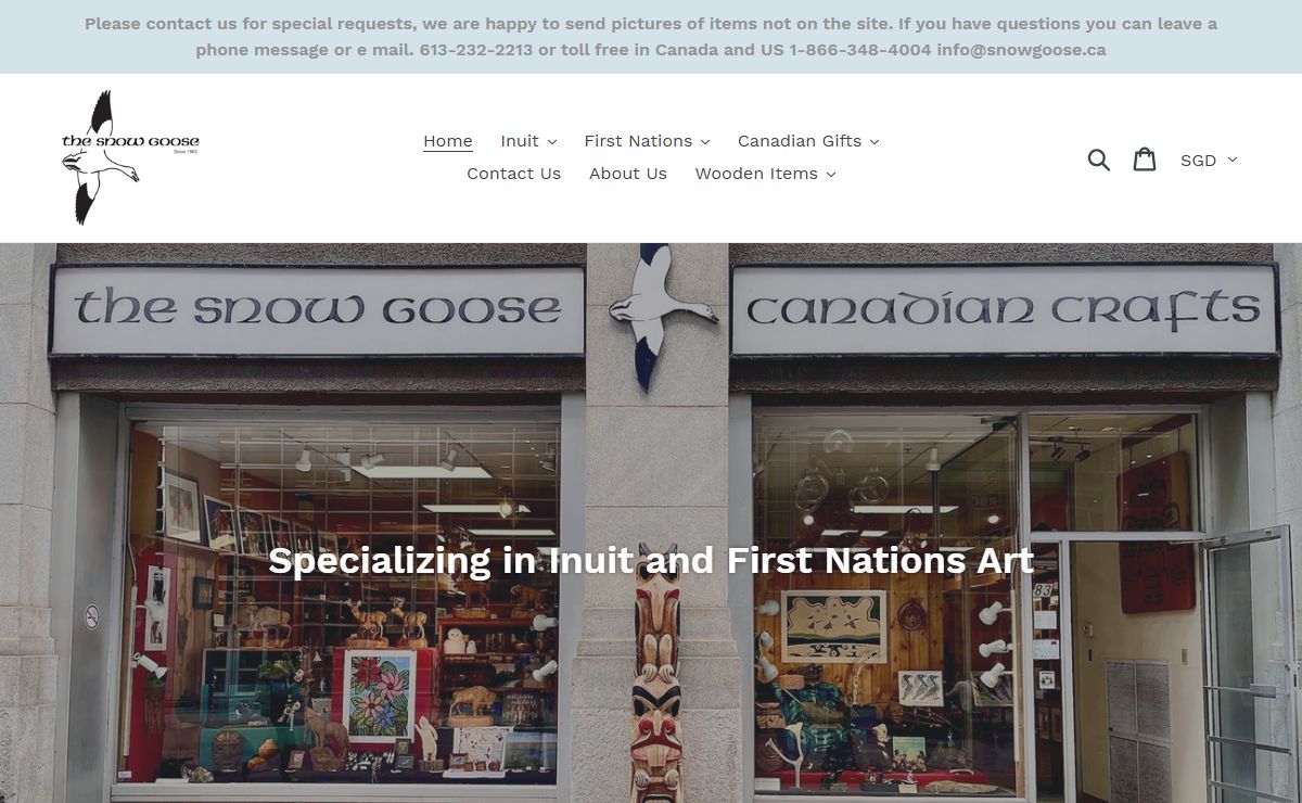 The Snow Goose Gallery
