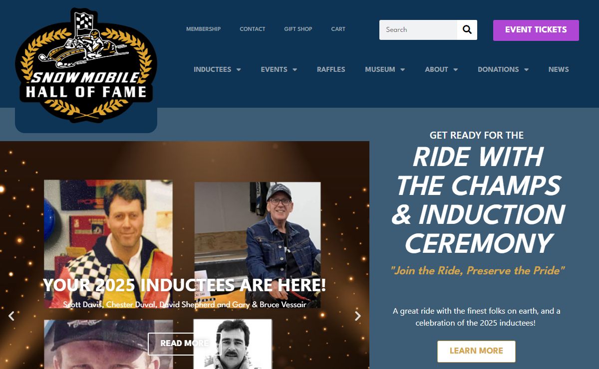 The Snowmobile Hall of Fame | Legends Live On