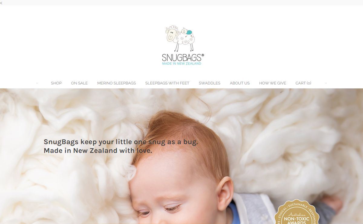 MERINO Baby Sleeping Bags & Swaddles | SNUGBAGS - Merino for Kids - Baby Merino Sleeping Bags