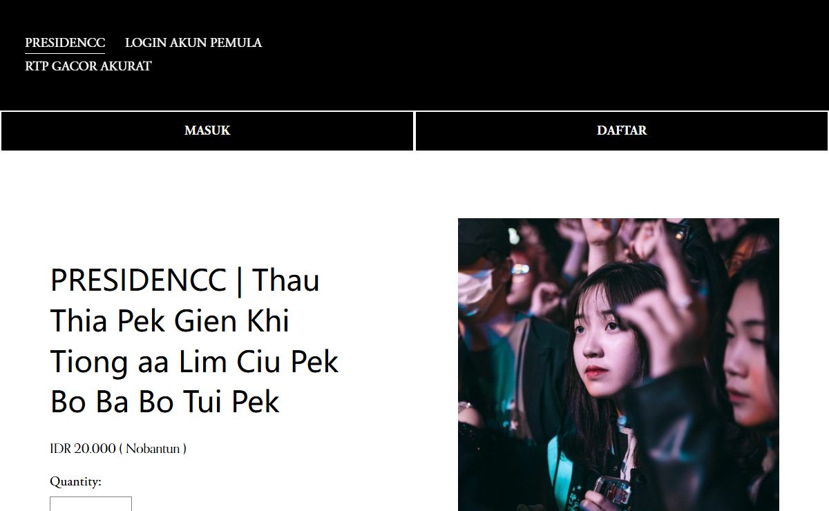 PRESIDENCC | Thau Thia Pek Gien Khi Tiong aa Lim Ciu Pek Bo Ba Bo Tui Pek