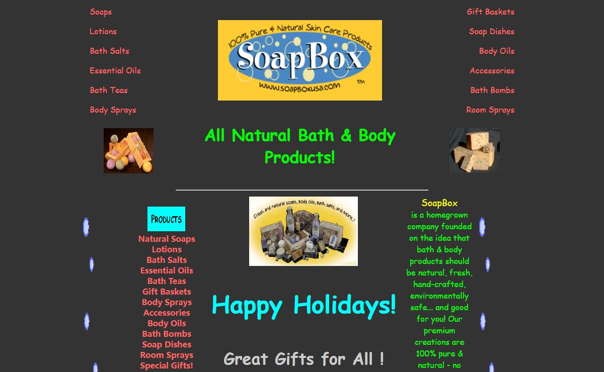 SoapBox - Natural Bath & Body Products