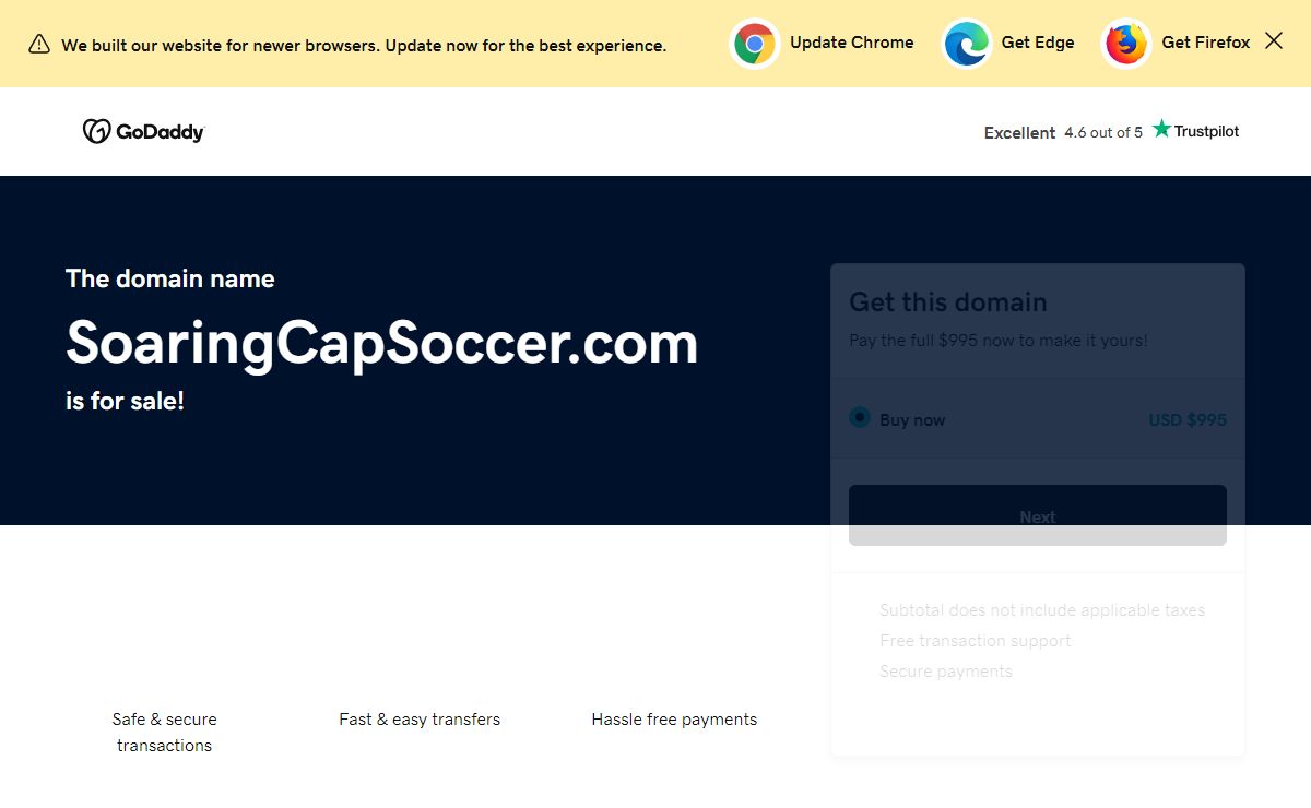soaringcapsoccer.com
