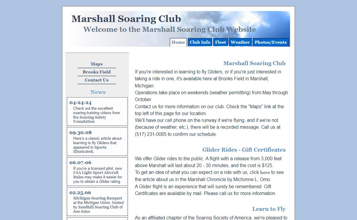Marshall Soaring Club