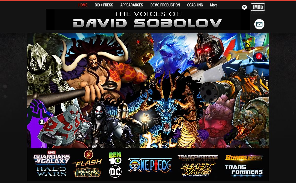 David Sobolov Voice Actor