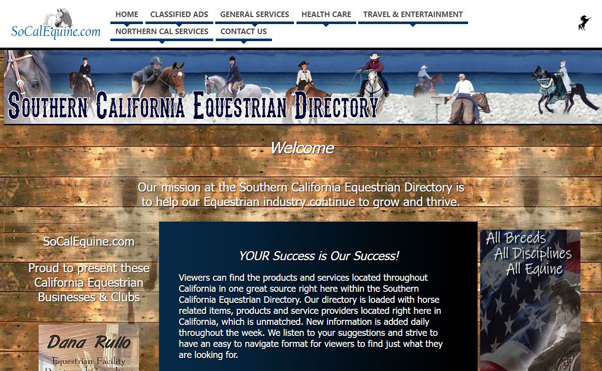 Southern California Equestrian Directory
