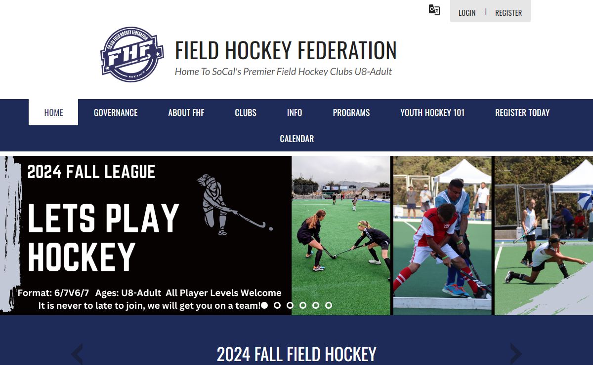 SoCal Field Hockey Federation > Home