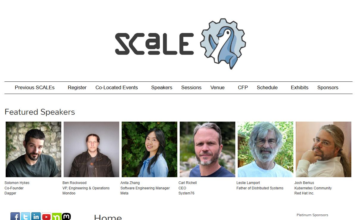 Home | SCALE 22x