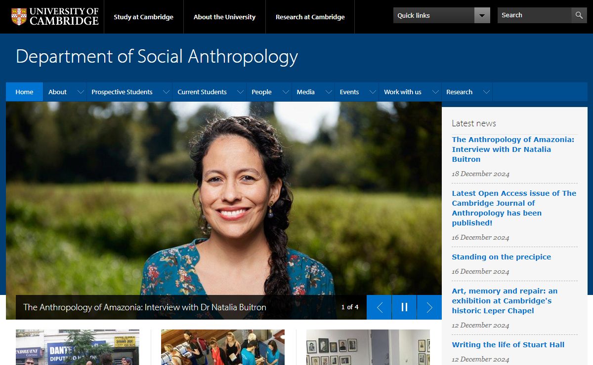 Department of Social Anthropology |