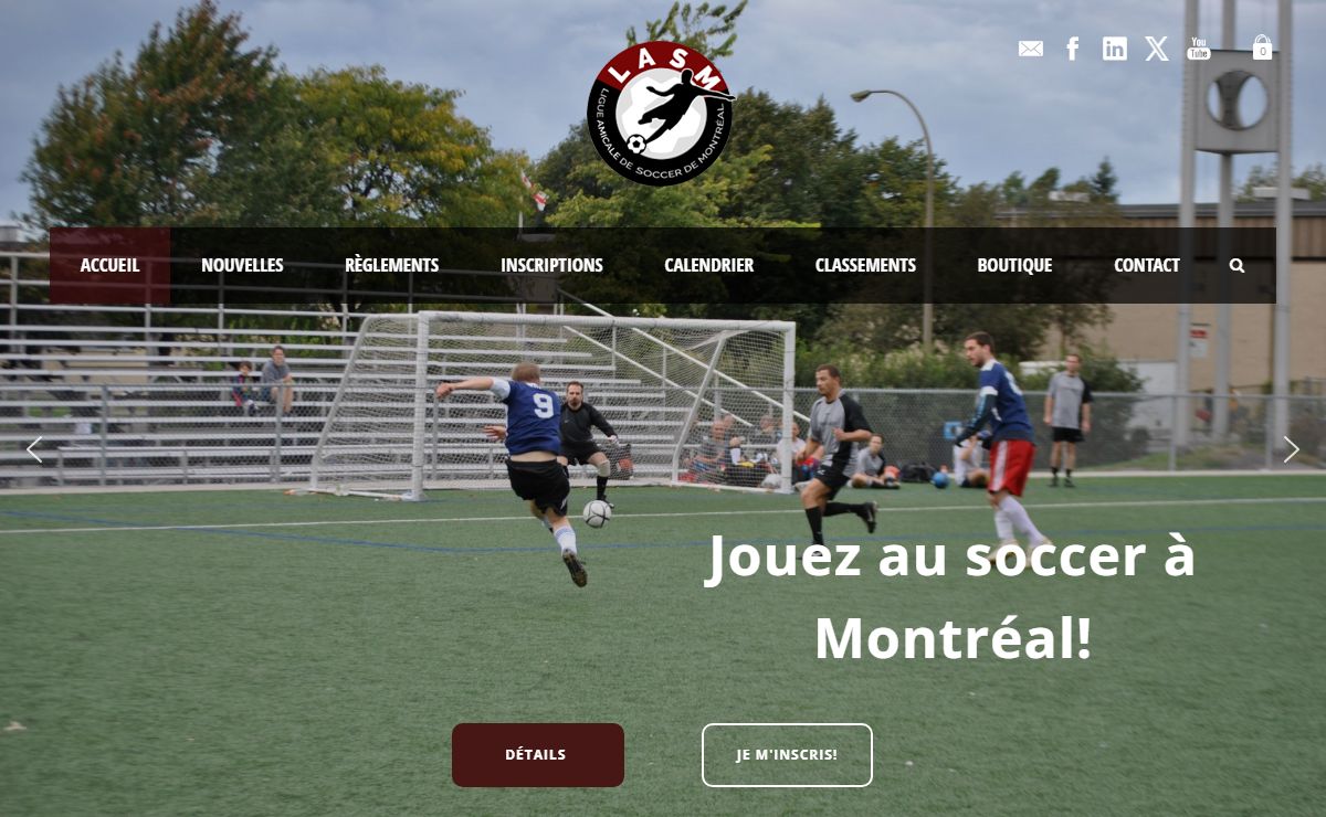 Ligue amicale de soccer de Montréal Accueil - Ligue amicale de soccer de Montréal