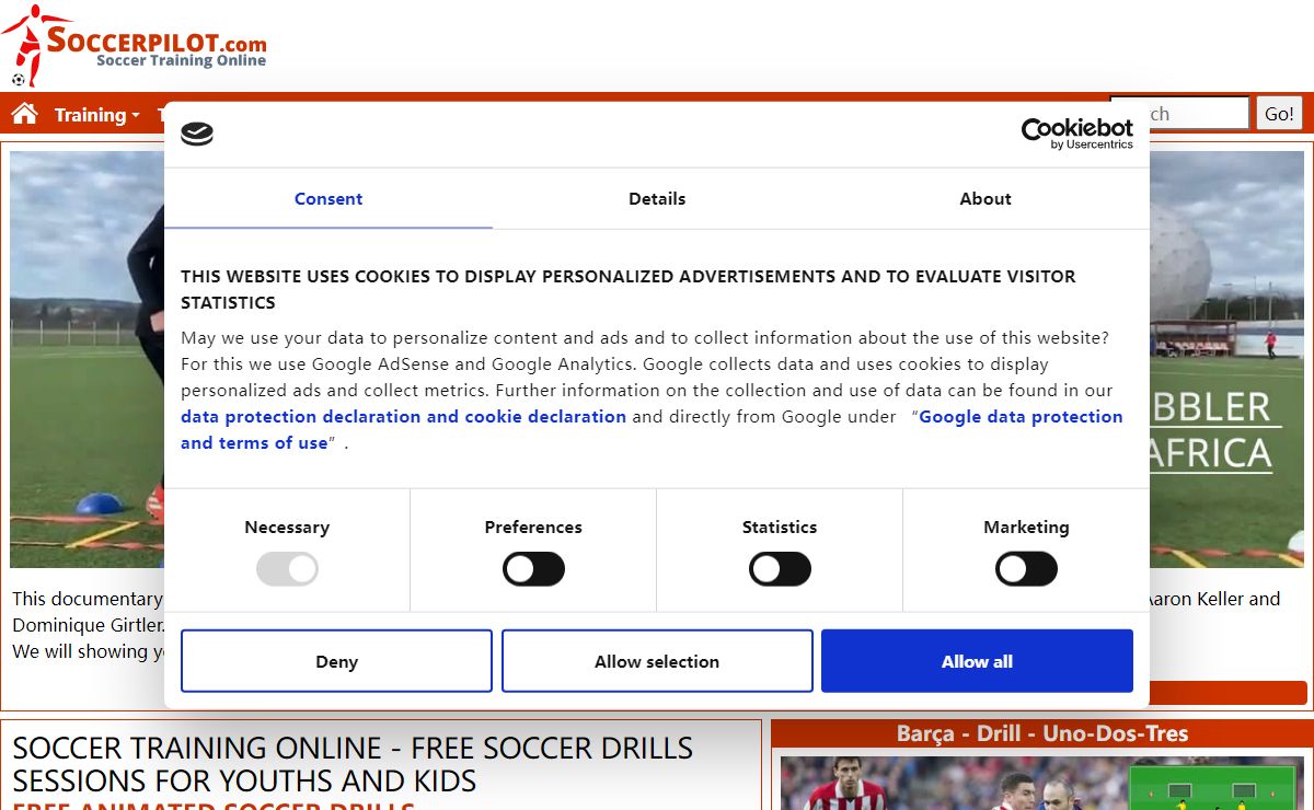 Free soccer drills for soccer training