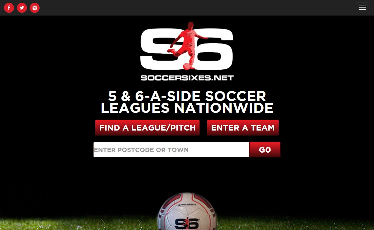 S6 | Play in 6 a side leagues | Soccer Sixes