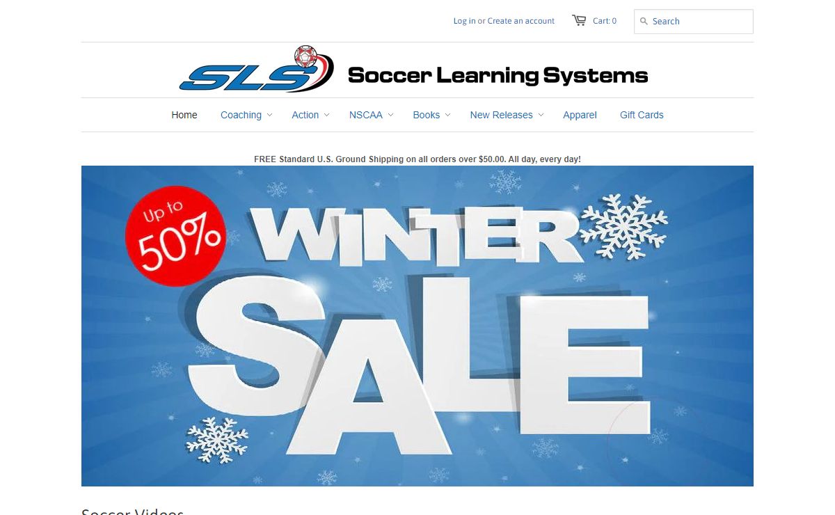 Soccer Videos, Soccer Coaching Downloads and Soccer Books from SLS- Soccer learning Systems