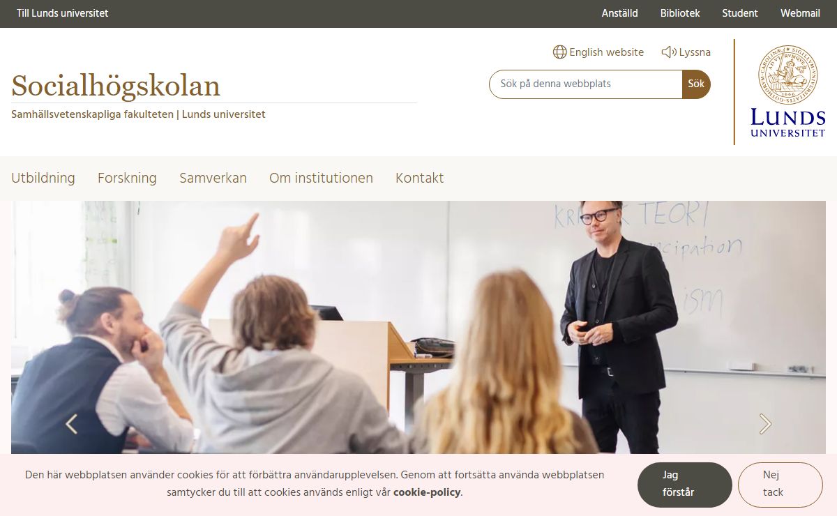 Start | Socialhögskolan