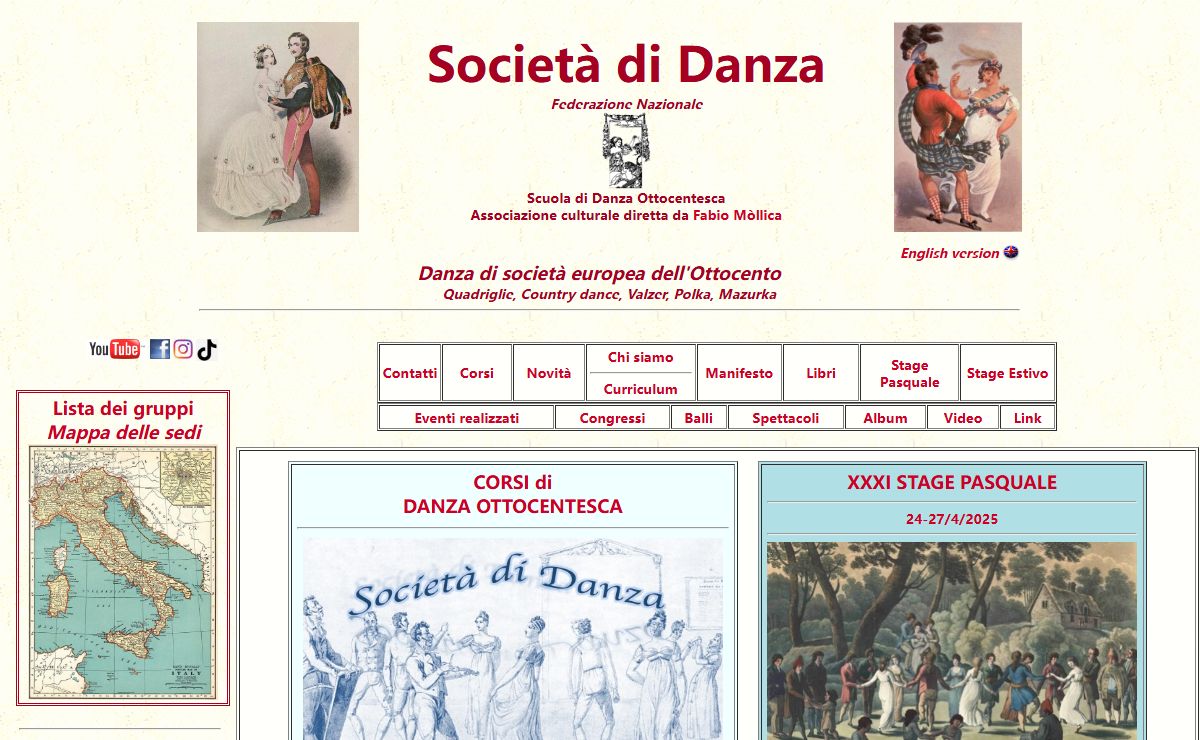 Home Page Societa' di Danza