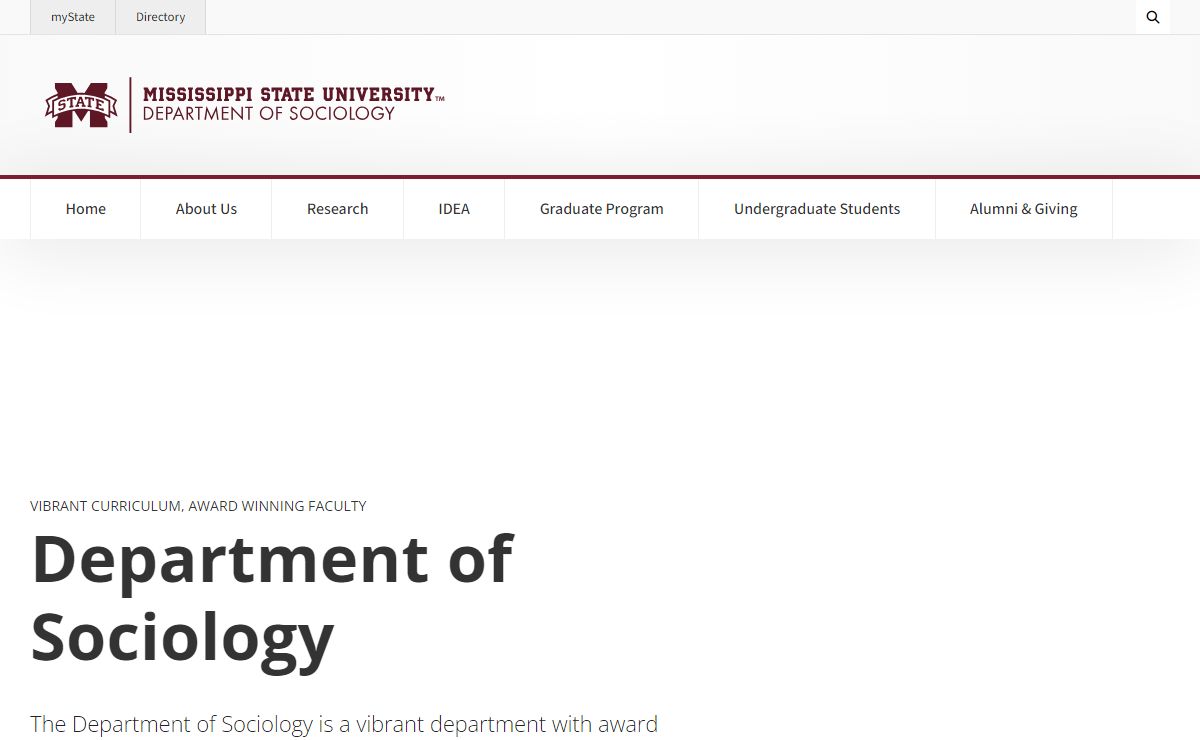 Home | Department of Sociology