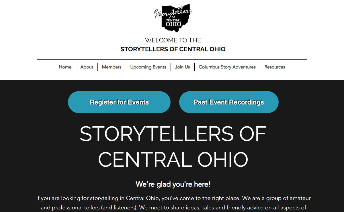Home | Welcome to the Storytellers of Central Ohio