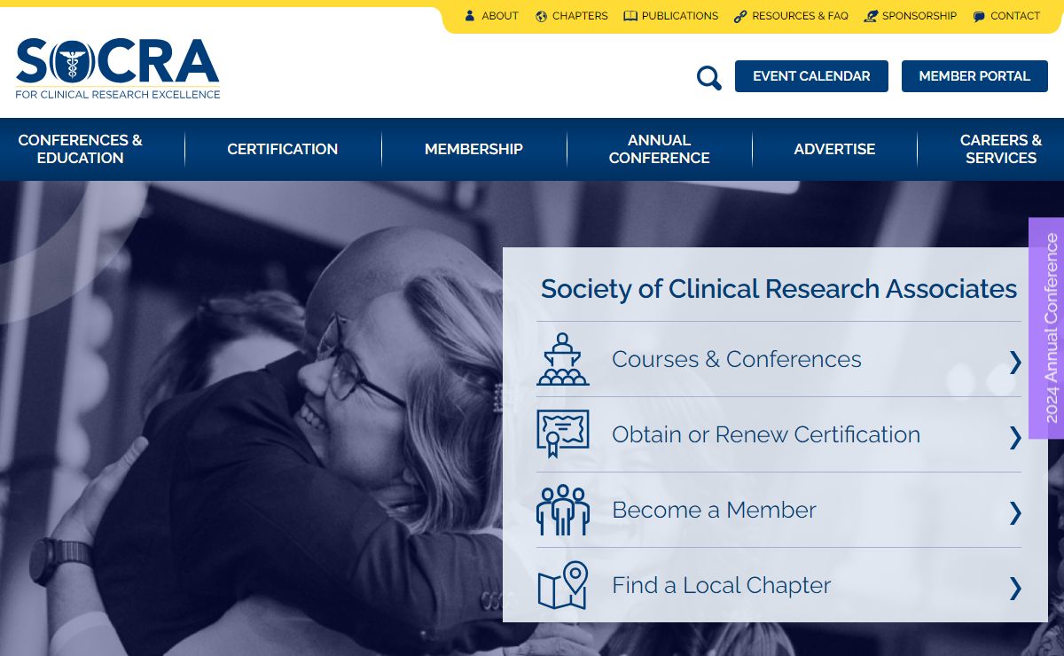 SOCRA The Society of Clinical Research Associates, Inc.