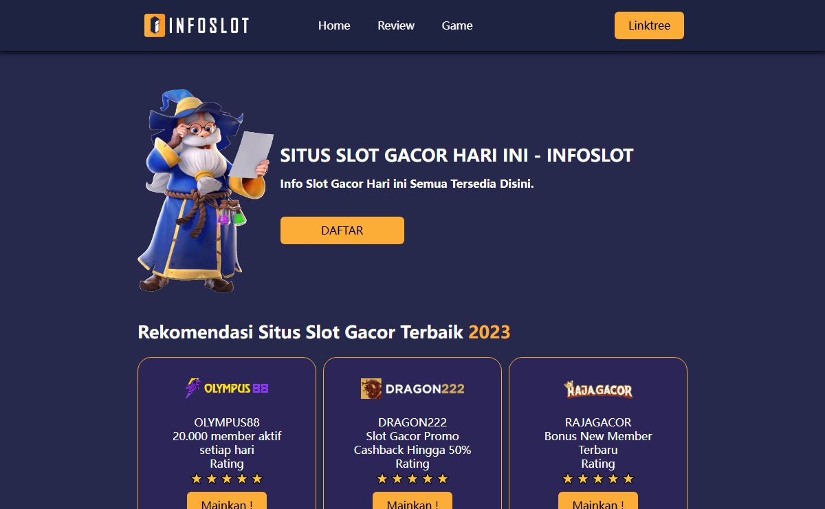 Informasi Bocoran Slot Gacor Hari ini Terpercaya di Indonesia