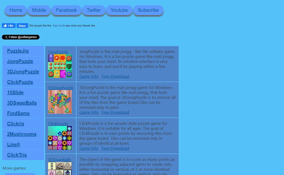 Free games from SoftAKGames