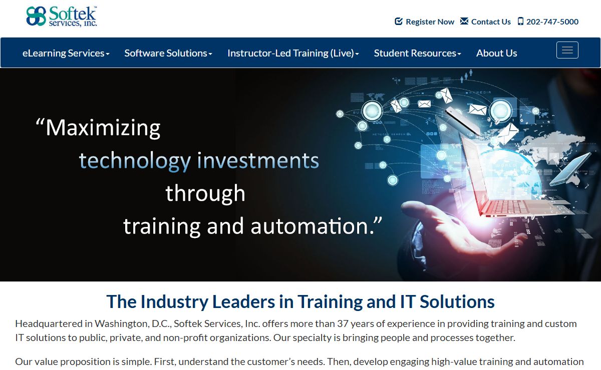 Training and IT Solutions :: Washington DC :: Virginia VA :: Maryland MD