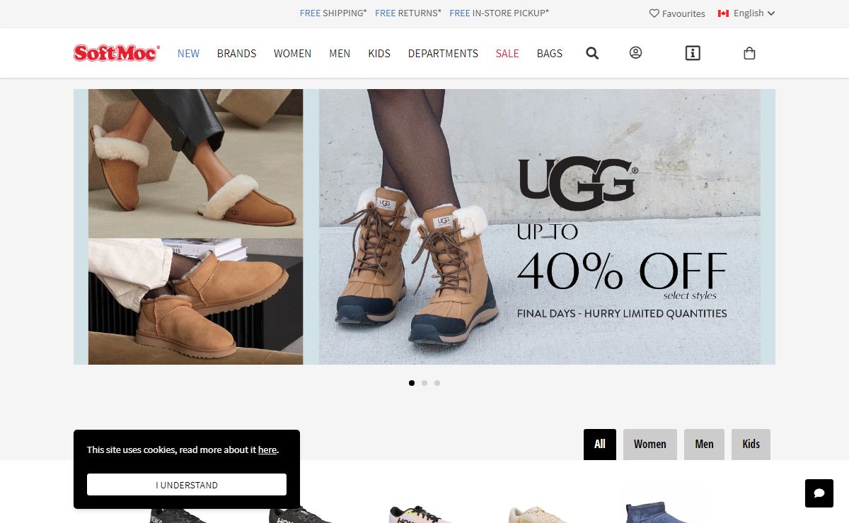 Winter Boots, Slippers & Moccasins, Clogs, Sneakers, Shoes & More for Women, Men, & Kids | SoftMoc.com