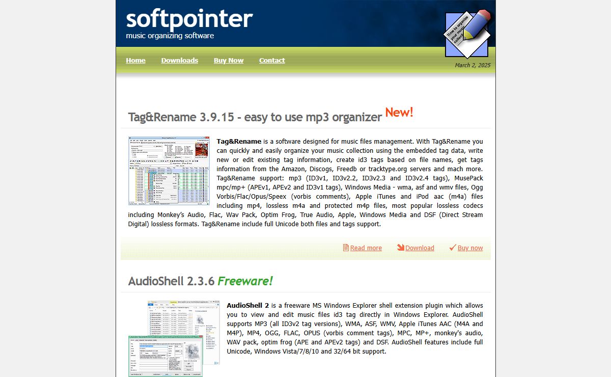 Mp3 organizer - Tag&Rename, music organizer with support for mp3, wma, mp4, ogg, etc. files