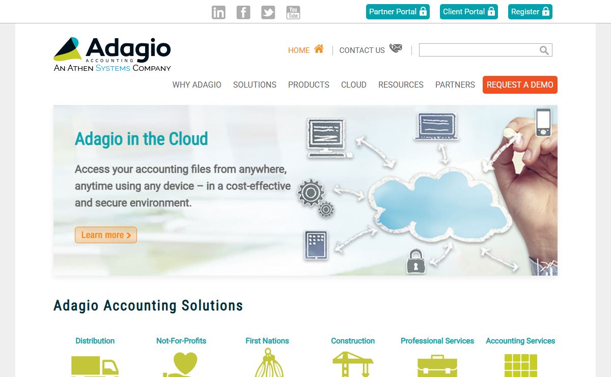 Adagio Accounting Software Canada | Softrak Systems Inc