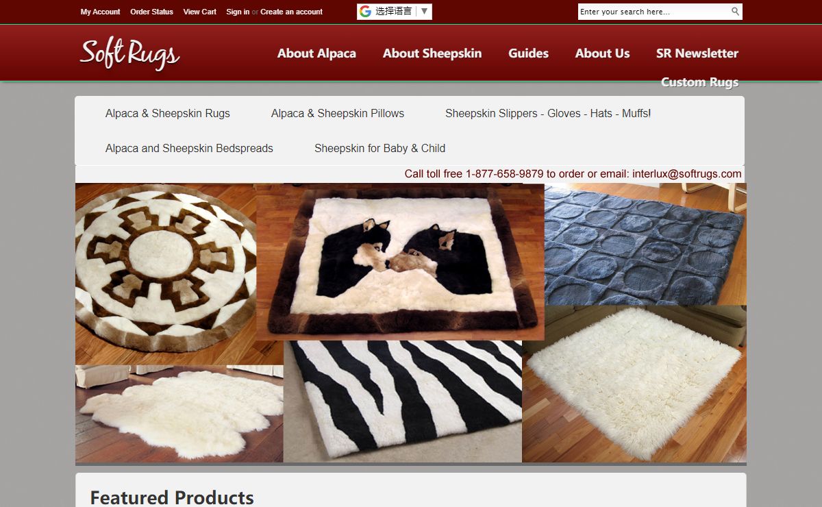 Soft Alpaca Rugs, Sheepskin Rugs For Sale | SoftRugs