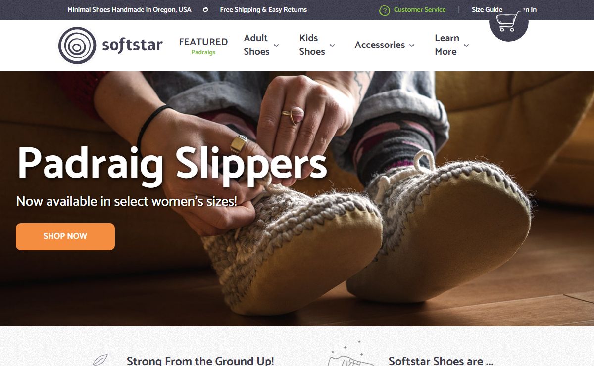 Softstar Shoes - Minimal, Zero-Drop Leather Shoes Made in the USA